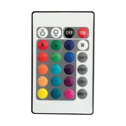 LED RGBW Saules enerģijas lampa BALL LED/3,7V 1500 mAh d. 50 cm IP65 + tālvadības pults