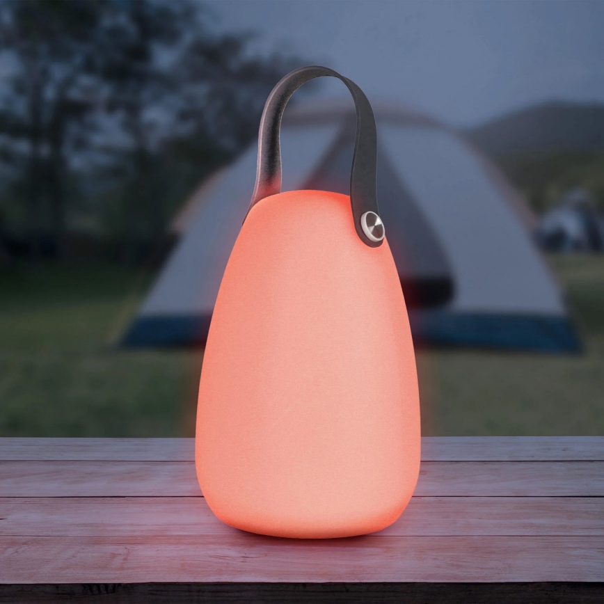 LED RGBW Saules enerģijas lampa CANARIA LED/2W/1,2V 400 mAh IP44 balta