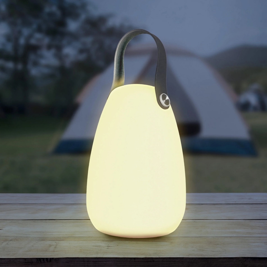 LED RGBW Saules enerģijas lampa CANARIA LED/2W/1,2V 400 mAh IP44 balta