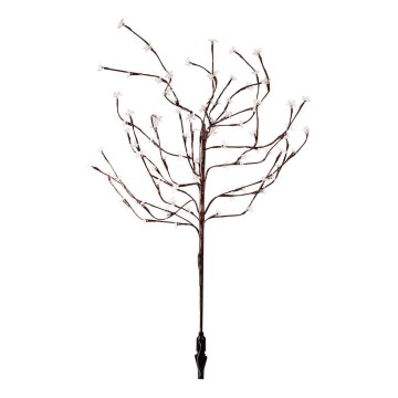 LED RGBW Saules enerģijas lampa TREE LED/0,1W/1,2V 600 mAh IP44 brūna