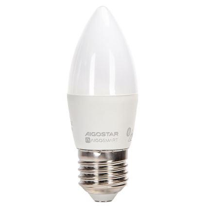 LED RGBW Spuldze C37 E27/4,9W/230V 2700-6500K - Aigostar