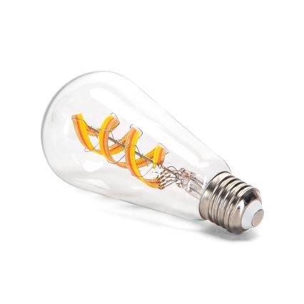 LED RGBW Spuldze FILAMENT ST64 E27/4,9W/230V 2700-6500K - Aigostar