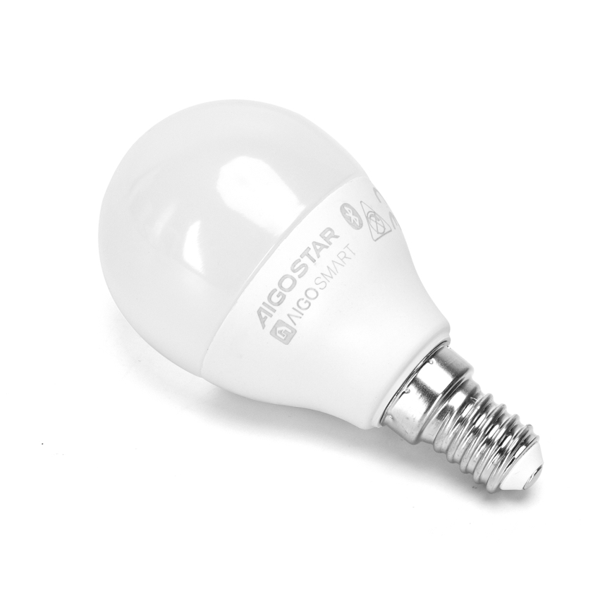 LED RGBW Spuldze G45 E14/6,5W/230V 2700-6500K - Aigostar