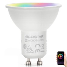 LED RGBW Spuldze GU10/6,5W/230V 2700-6500K - Aigostar