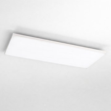 LED RGBW virsmas montāžas panelis LED/13,5W/230V ar regulējamu spilgtumu 3000-6500K 29,5x59,5 cm sudraba + tālvadības pults