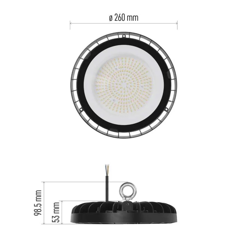 LED rūpnieciskais High Bay gaismeklis LED/133W/230V IP65 4000K