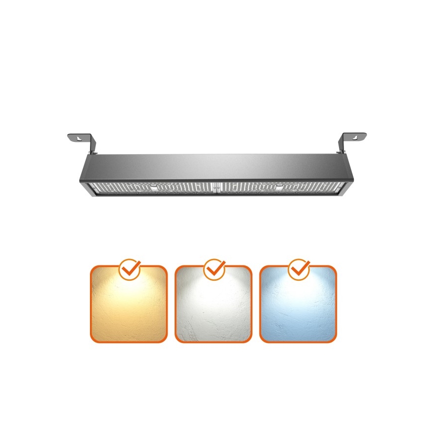 LED aptumšojams rūpnieciskais tehniskais gaismeklis NICO HIGHBAY LED/144/192/240W/230V 3000/4000/6000K IP65