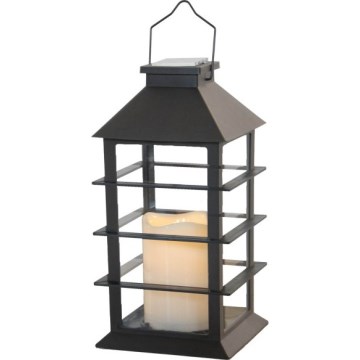 LED saules darbināms karājošais gaismeklis ar sensoru CANDELIO P LED/1xAA 2700K IP44 200 mAh