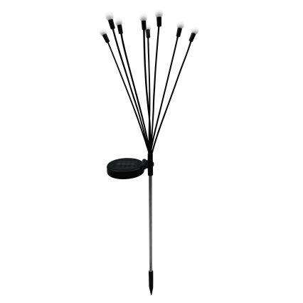 LED Saules dekoratīvā gaismeklis 8xLED/1,2V 3000K 73 cm 600 mAh IP44