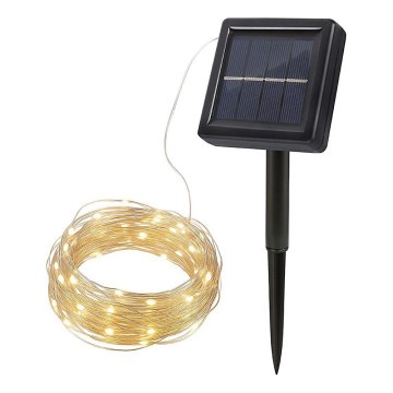 LED Saules dekoratīvais virtenis LED/3,7V 800 mAh 22 m