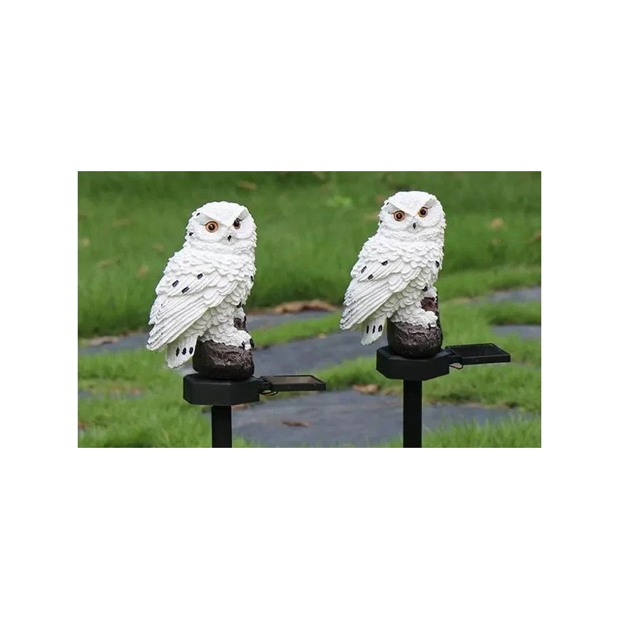 LED saules dekoratīvais gaismeklis ar sensoru 6xLED/1,2V 3000K 40 cm 600 mAh IP44 pūce