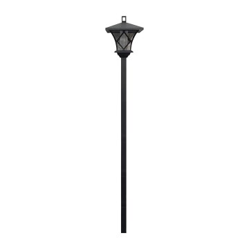 LED Saules enerģijas āra lampa 3in1 LED/1,2V IP44 melna