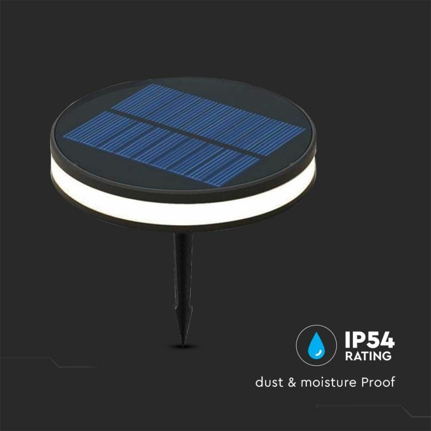 LED Saules enerģijas āra lampa LED/1,8W/3,7V IP54 3000K