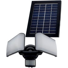 LED Saules enerģijas āra prožektors ar sensoru LED/20W/5,5V IP44