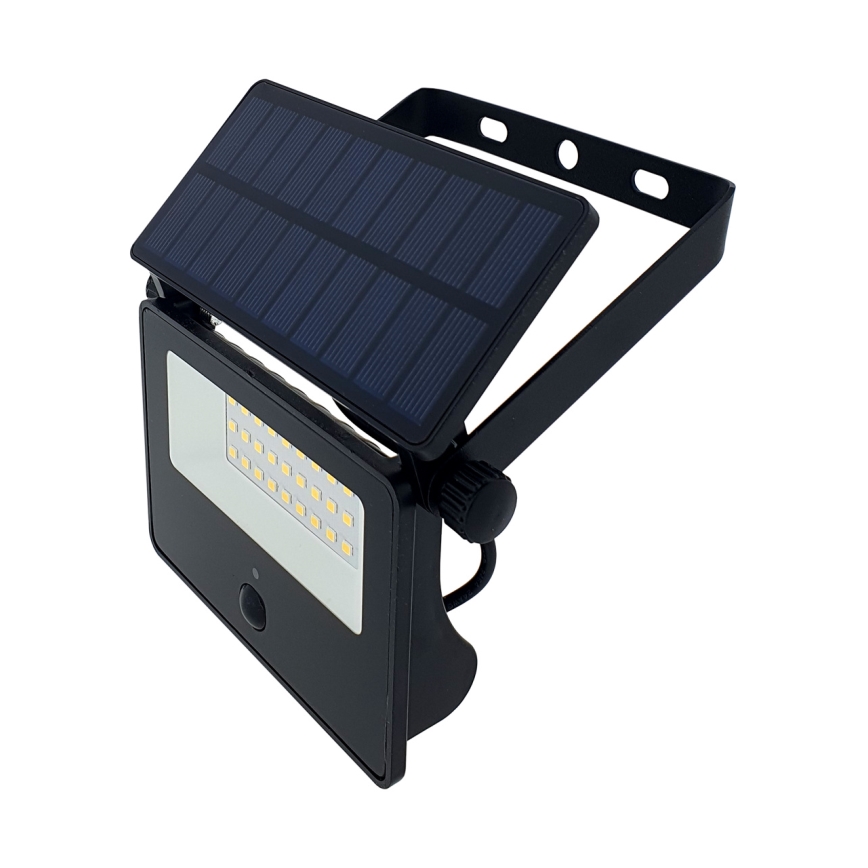 LED Saules enerģijas āra prožektors ar sensoru LED/5W/3,7V 4200K IP44
