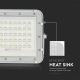 LED Aptumšojams saules enerģijas āra prožektors LED/10W/3,2V IP65 4000K balta + tālvadības pults