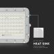 LED Aptumšojams saules enerģijas āra prožektors LED/15W/3,2V IP65 4000K balta + tālvadības pults
