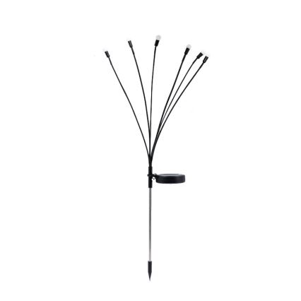 LED Saules enerģijas dekoratīva lampa 6xLED/1,2V 3000K 73 cm IP44