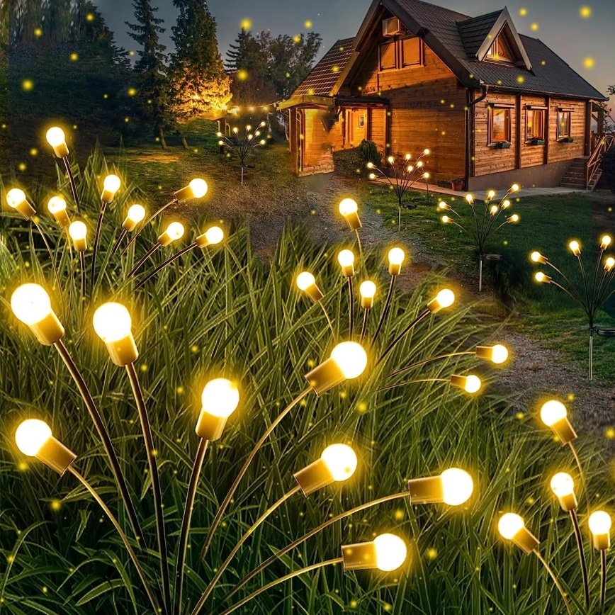 LED Saules enerģijas dekoratīva lampa 6xLED/1,2V 3000K 73 cm IP44