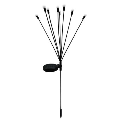 LED Saules enerģijas dekoratīva lampa 8xLED/1,2V 3000K 73 cm IP44