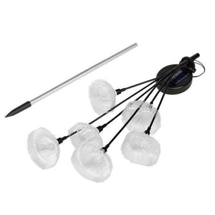 LED Saules enerģijas dekoratīva lampa LED/1,2V 3000K 80 cm 600 mAh IP44