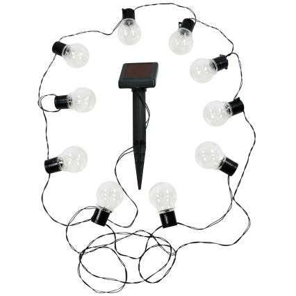 LED Saules enerģijas dekoratīva virtene LED/1,2V 300 mAh 3,8 m IP44