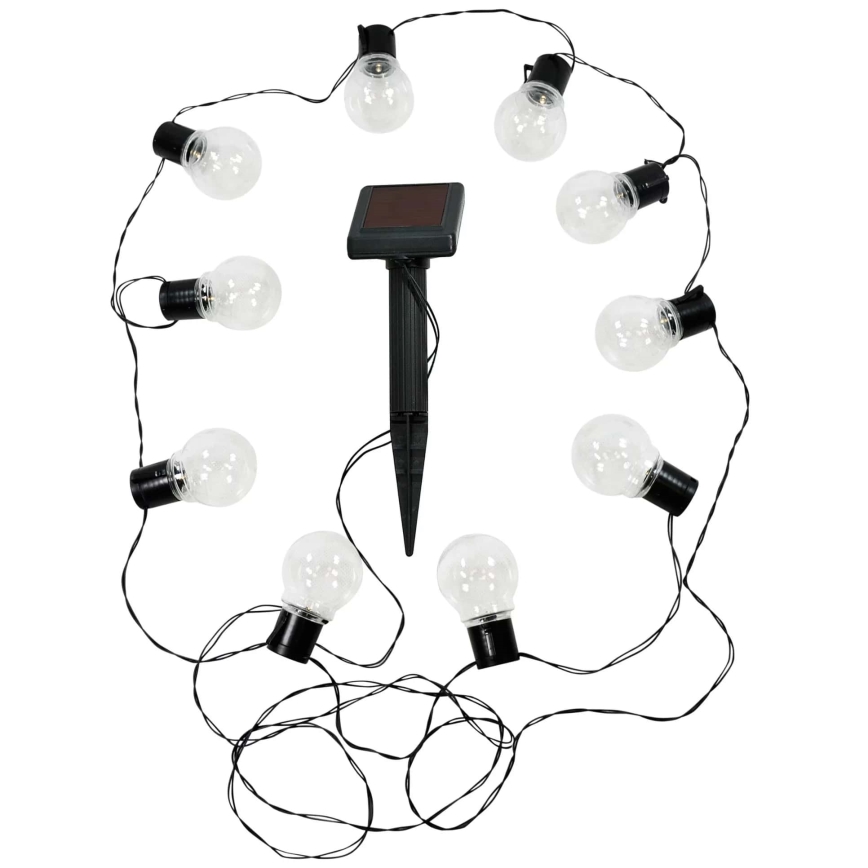 LED Saules enerģijas dekoratīva virtene LED/1,2V 300 mAh 3,8 m IP44