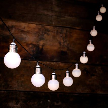 LED Saules enerģijas dekoratīva virtene LED/1,2V 300 mAh 3,8 m IP44