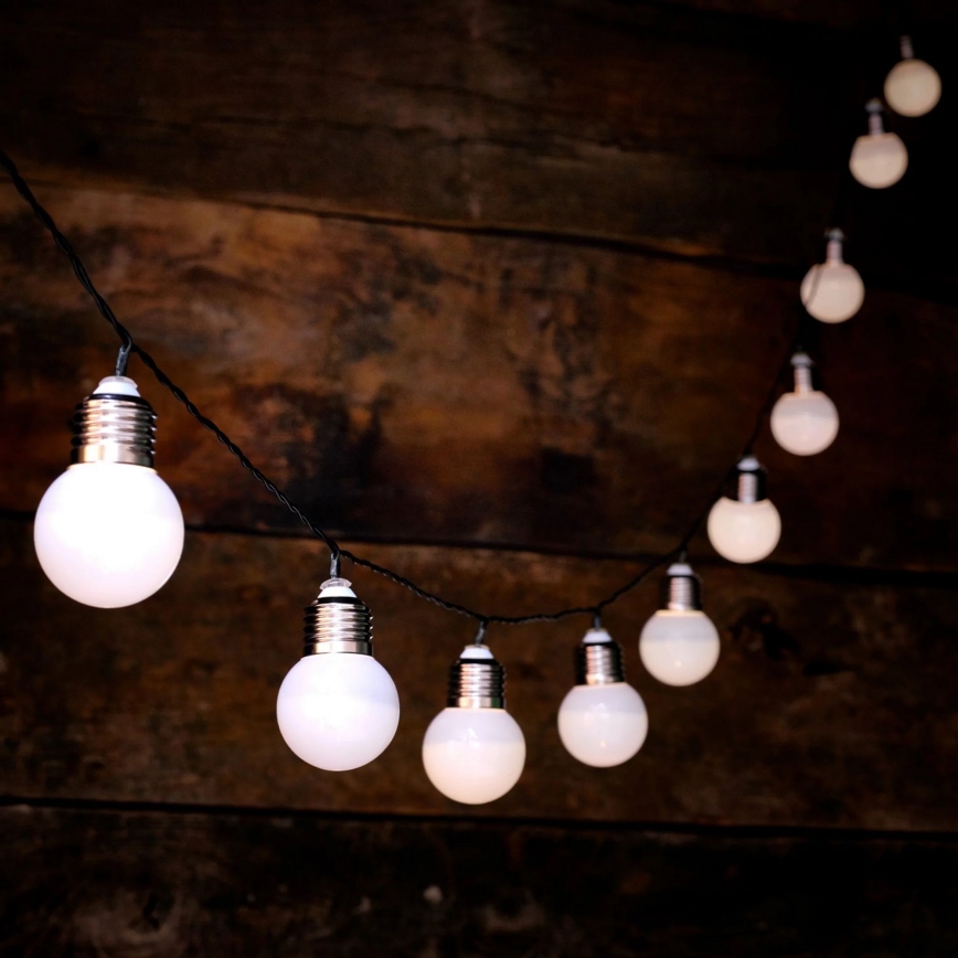 LED Saules enerģijas dekoratīva virtene LED/1,2V 300 mAh 3,8 m IP44