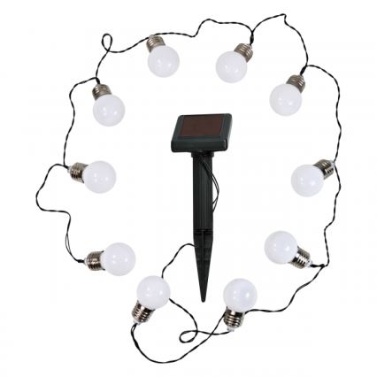LED Saules enerģijas dekoratīva virtene LED/1,2V 300 mAh 3,8 m IP44
