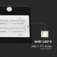 LED Saules enerģijas gaismeklis ar sensoru LED/3W/3,7V 3000/4000K IP65 melns