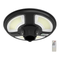 LED Saules enerģijas ielas lampa ar sensoru LED/10W/3,2V 6500K IP65 25000 mAh + tālvadības pults