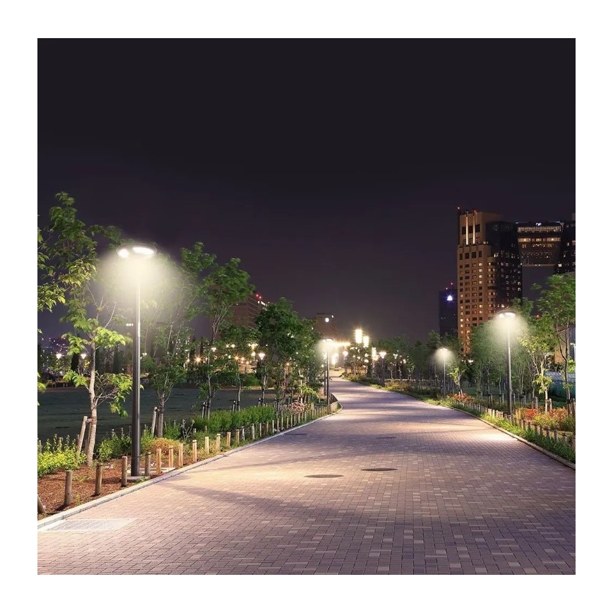 LED Saules enerģijas ielas lampa ar sensoru LED/10W/3,2V 6500K IP65 25000 mAh + tālvadības pults