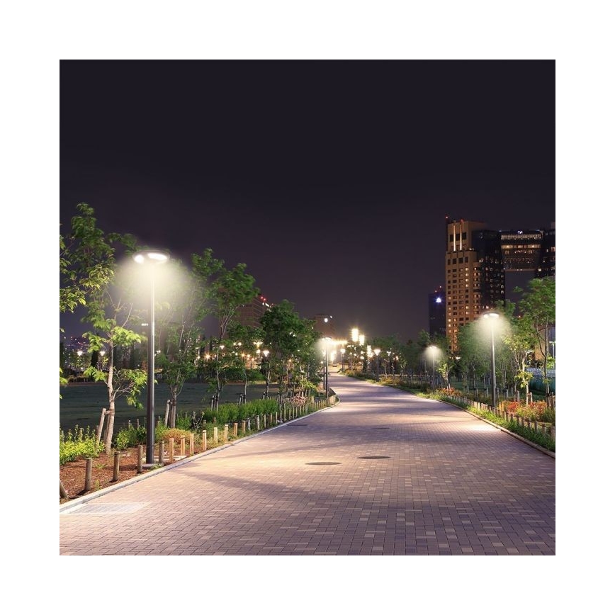 LED Saules enerģijas ielas lampa ar sensoru LED/10W/3,2V IP65 4000K 15000 mAh + tālvadības pults