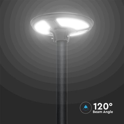 LED Saules enerģijas ielas lampa ar sensoru LED/10W/3,2V IP65 4000K 15000 mAh + tālvadības pults