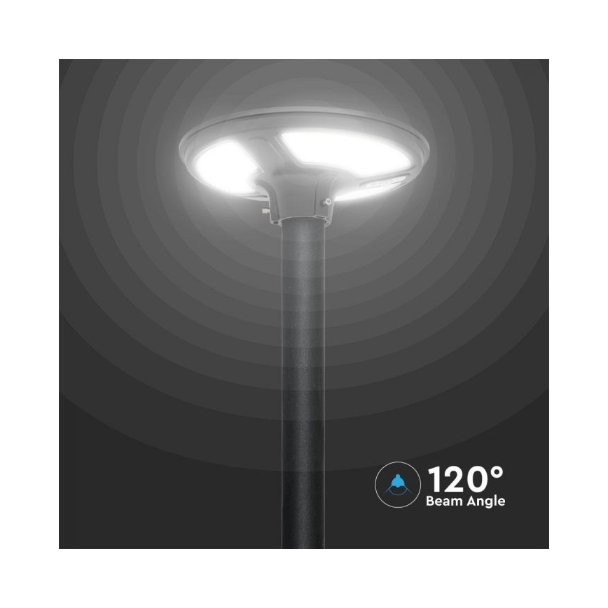 LED Saules enerģijas ielas lampa ar sensoru LED/10W/3,2V IP65 4000K 15000 mAh + tālvadības pults