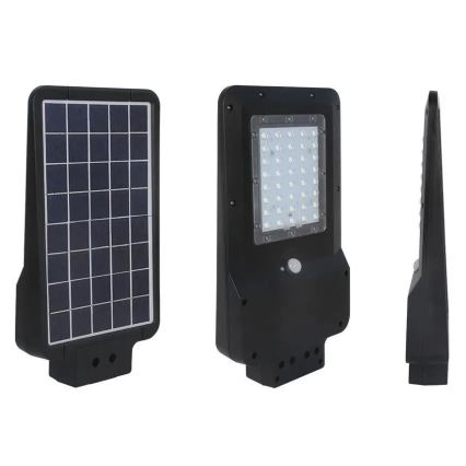 LED Saules enerģijas ielas lampa ar sensoru LED/15W/7,4V 4000K IP65 10800 mAh