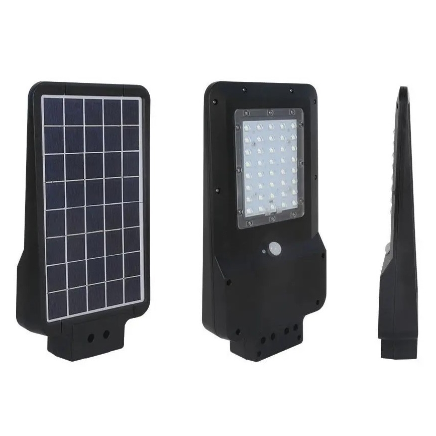 LED Saules enerģijas ielas lampa ar sensoru LED/15W/7,4V 4000K IP65 10800 mAh