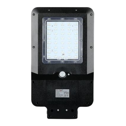 LED Saules enerģijas ielas lampa ar sensoru LED/15W/7,4V 4000K IP65 10800 mAh