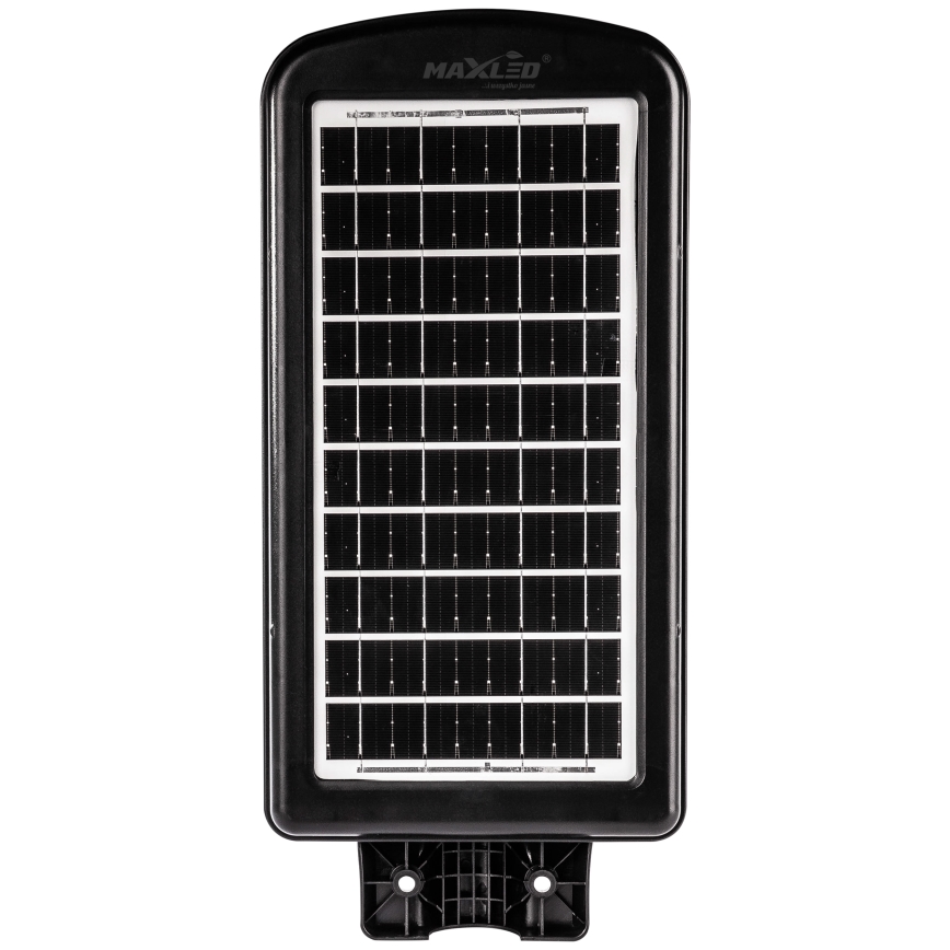 LED Aptumšojama saules enerģijas ielu lampa ar sensoru LED/180W/6V 11000 mAh 6500K IP65 melna + tālvadības pults