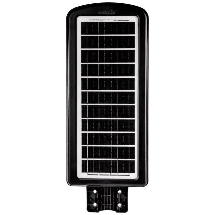 LED Aptumšojama saules enerģijas ielu lampa ar sensoru LED/240W/6V 6500K IP65 melna + tālvadības pults