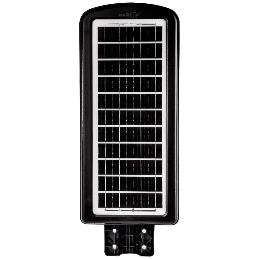 LED Aptumšojama saules enerģijas ielu lampa ar sensoru LED/240W/6V 6500K IP65 melna + tālvadības pults