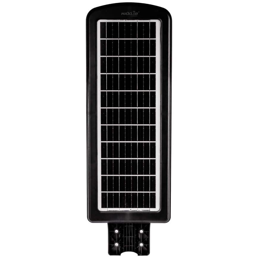 LED Aptumšojama saules enerģijas ielu lampa ar sensoru LED/300W/6V 6500K IP65 melna + tālvadības pults