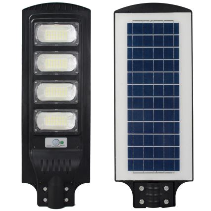 LED Saules enerģijas ielas lampa ar sensoru STREET LED/15W/3,2V 15000 mAh IP65 + tālvadības pults