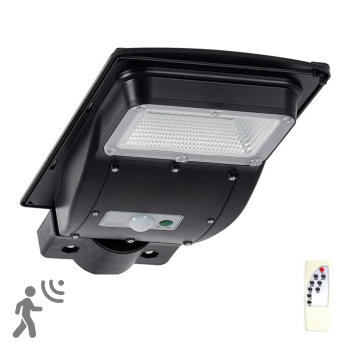 LED Saules enerģijas ielas lampa ar sensoru STREET LED/3W/3,2V 5000 mAh IP65 + tālvadības pults
