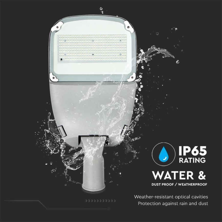 LED Aptumšojama saules enerģijas iela lampa SAMSUNG CHIP LED/50W/6,4V 4000K IP65 30000 mAh + tālvadības pults