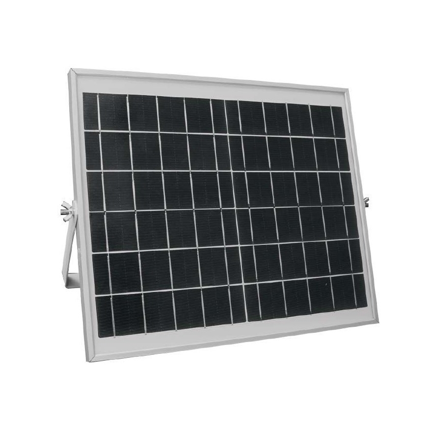 LED Aptumšojama saules enerģijas iela lampa SAMSUNG CHIP LED/50W/6,4V 4000K IP65 30000 mAh + tālvadības pults