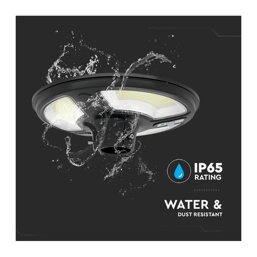 LED Saules enerģijas ielu lampa ar sensoru LED/7,5W/3,2V 6500K IP65 + tālvadības pults