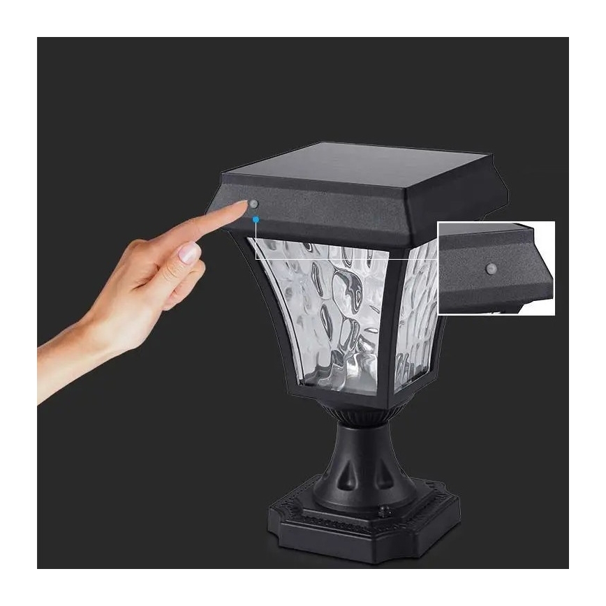 LED Saules enerģijas lampa 3in1 LED/2W/5,5V IP65