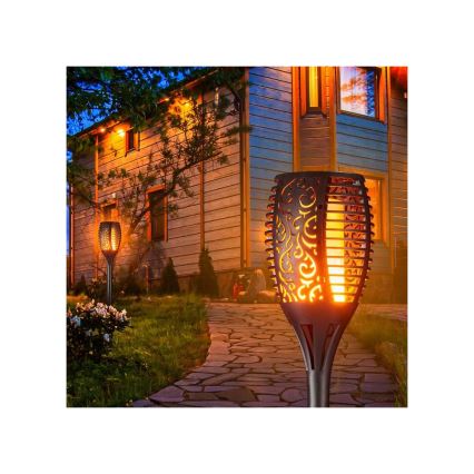 LED Saules enerģijas lampa ar krēslas sensoru LED/1,2W/1,2V 600 mAh IP44